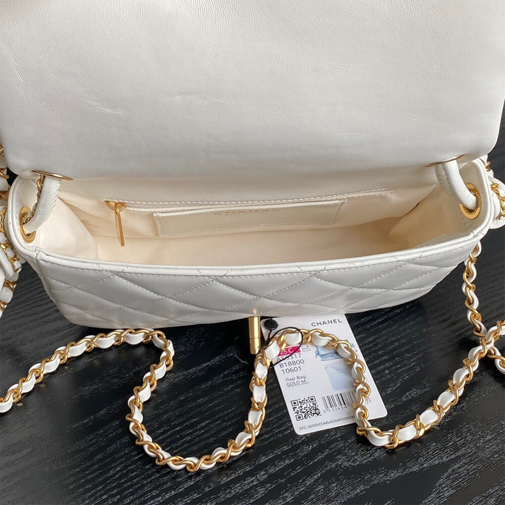 CHANEL Flap Bag with Top Handle(HIGH-END GRADE)