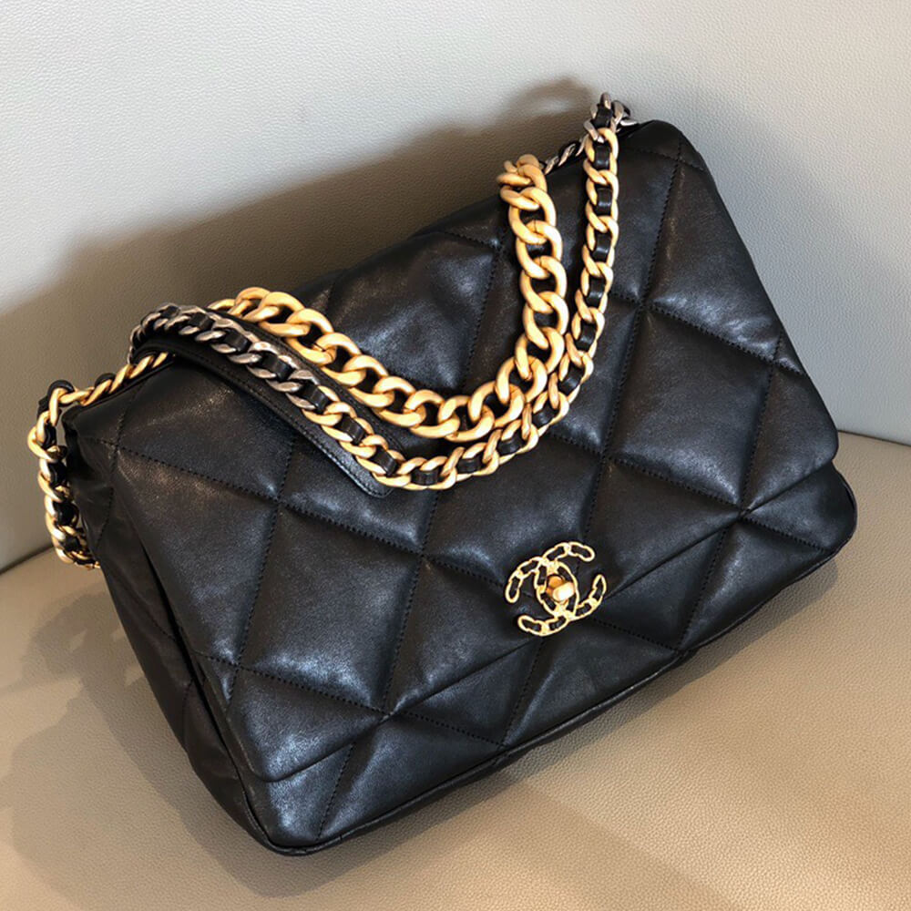 CHANEL 19 Maxi Handbag(HIGH-END GRADE)