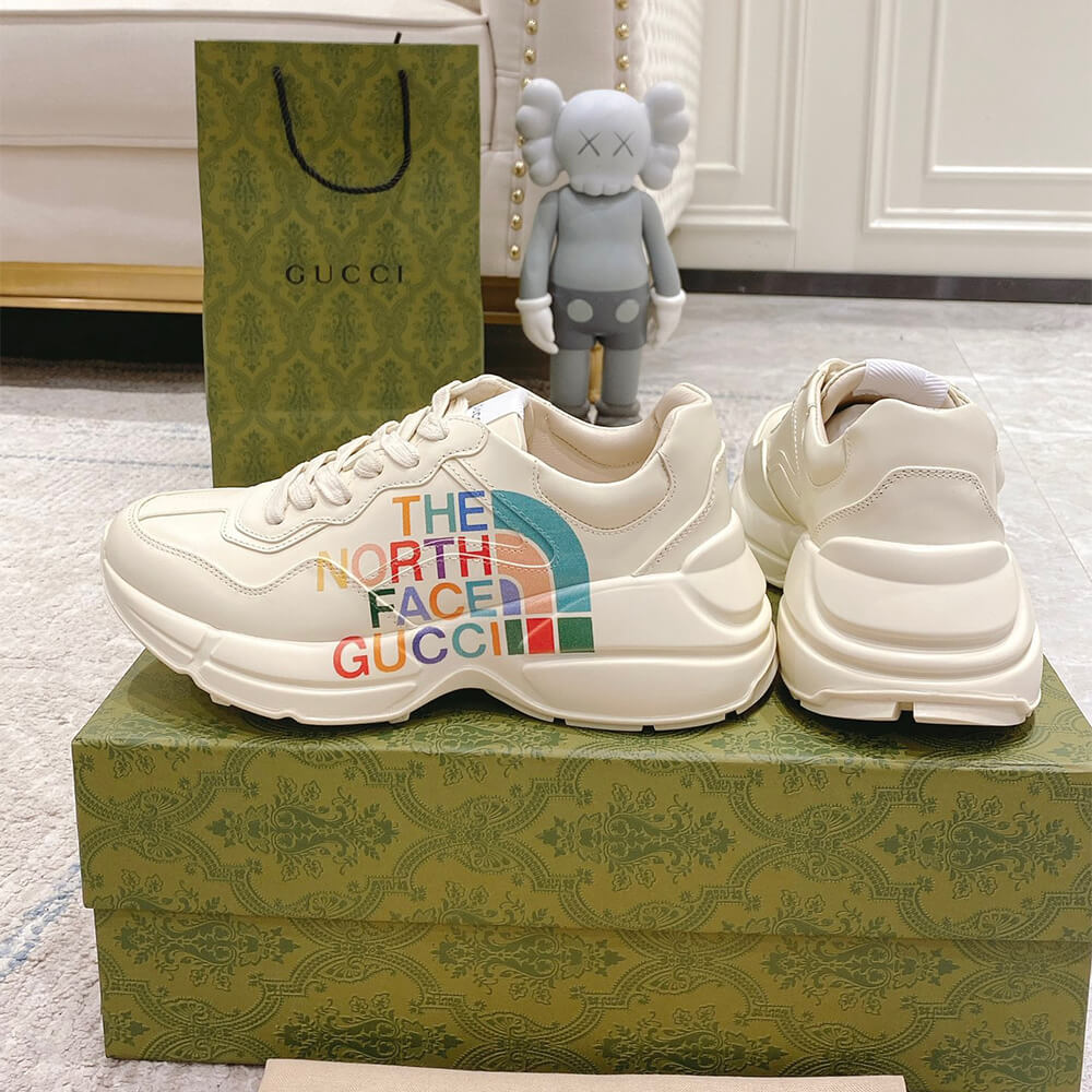 The North Face x Gucci Rhyton Sneaker