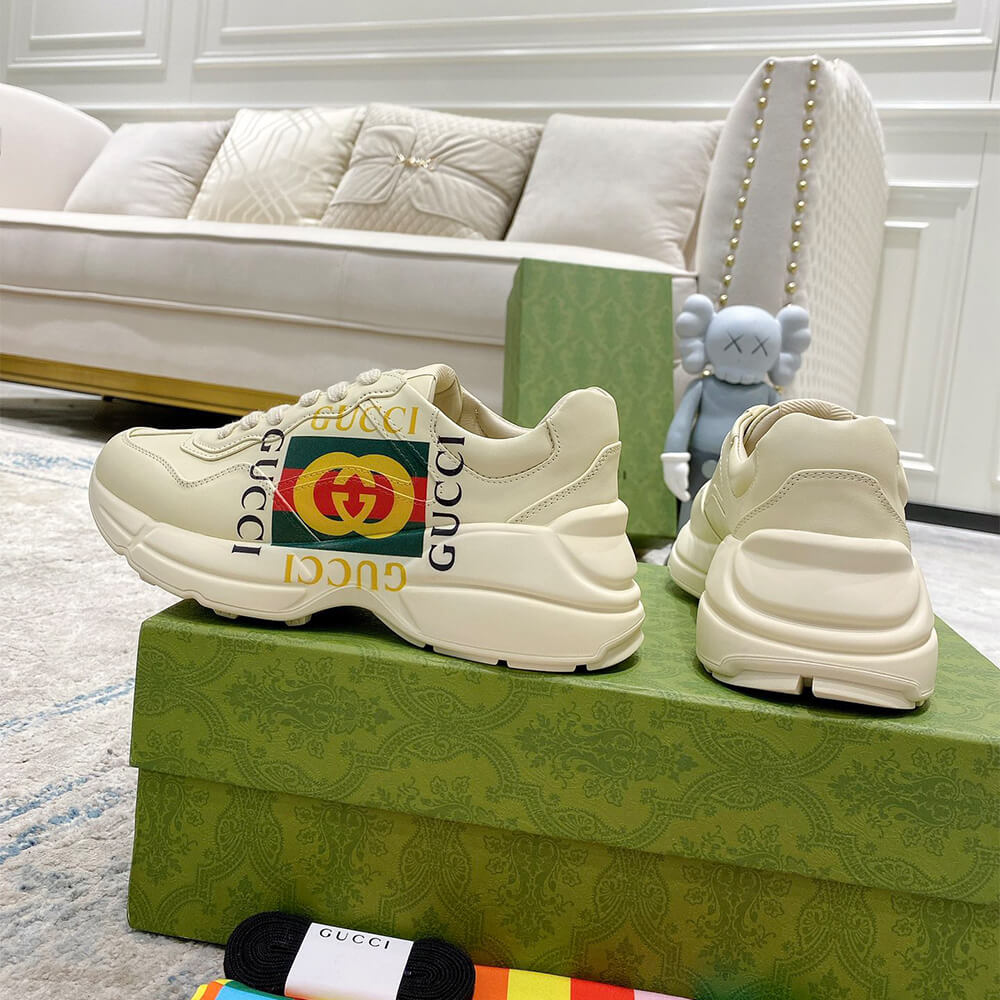 Gucci Rhyton Sneaker with Box Logo