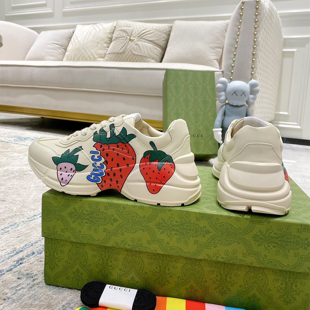 Gucci Strawberries Rhyton Sneaker