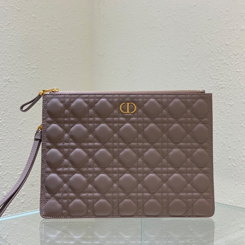 Large Dior Caro Daily Pouch(HIGH-END GRADE)