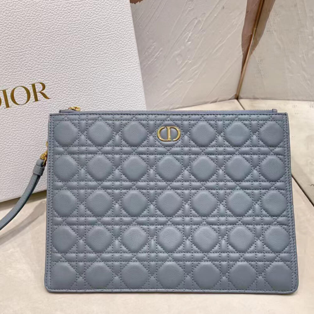 Large Dior Caro Daily Pouch(HIGH-END GRADE)