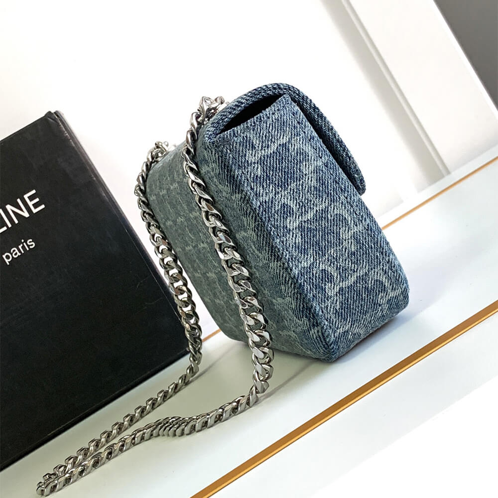 CELINE CHAIN SHOULDER BAG CLAUDE