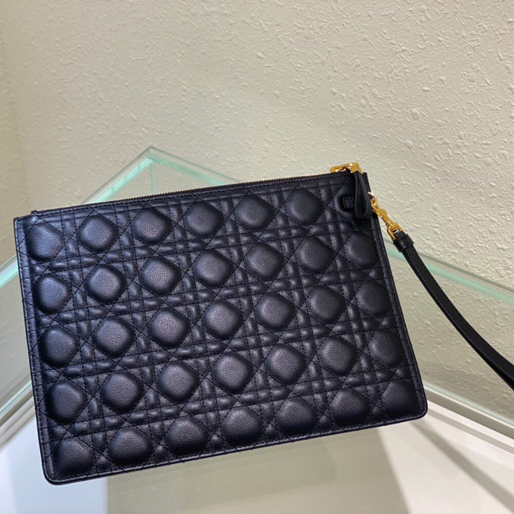 Large Dior Caro Daily Pouch(HIGH-END GRADE)