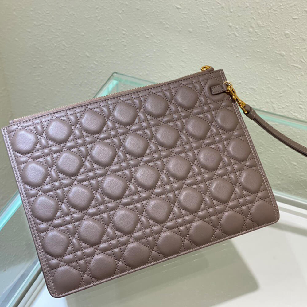 Large Dior Caro Daily Pouch(HIGH-END GRADE)