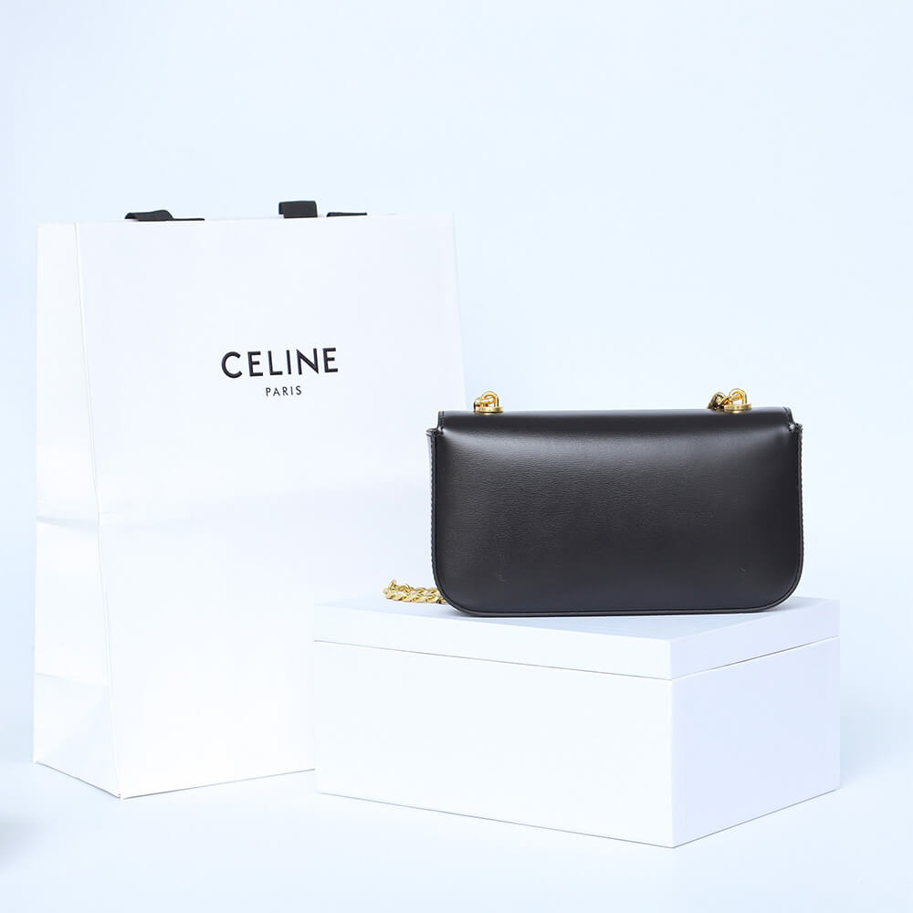 CELINE CHAIN SHOULDER BAG CLAUDE