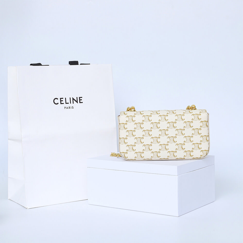 CELINE CHAIN SHOULDER BAG CLAUDE