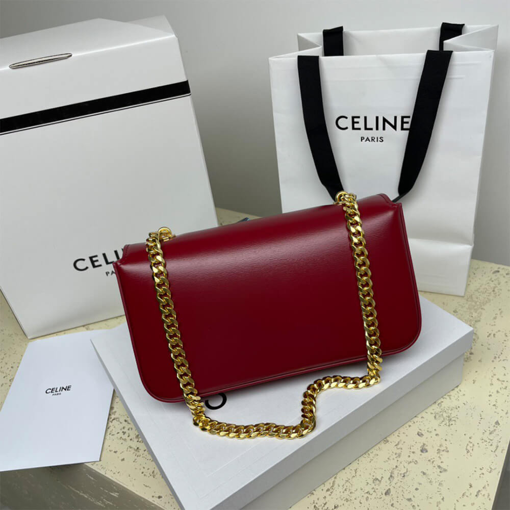 CELINE CHAIN SHOULDER BAG CLAUDE