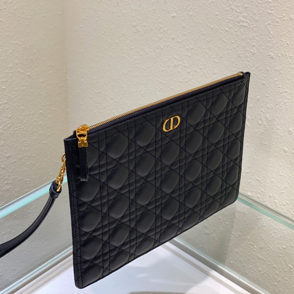 Large Dior Caro Daily Pouch(HIGH-END GRADE)