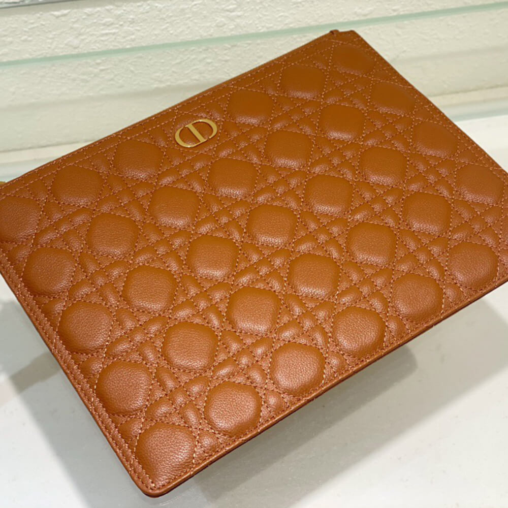 Large Dior Caro Daily Pouch(HIGH-END GRADE)