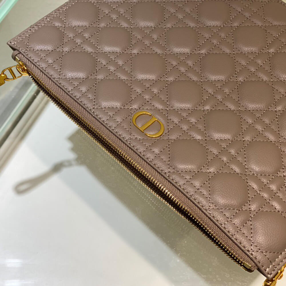 Large Dior Caro Daily Pouch(HIGH-END GRADE)