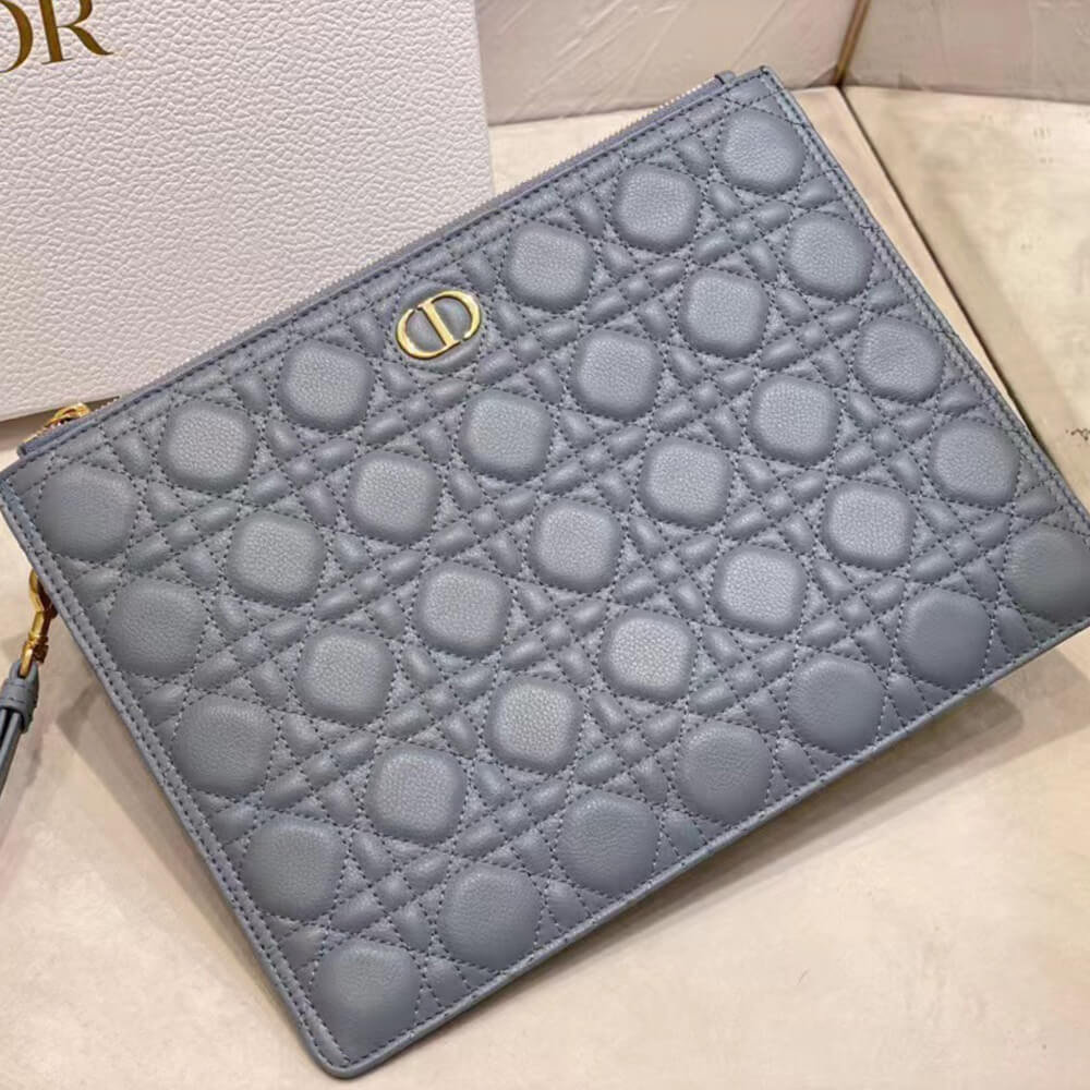 Large Dior Caro Daily Pouch(HIGH-END GRADE)