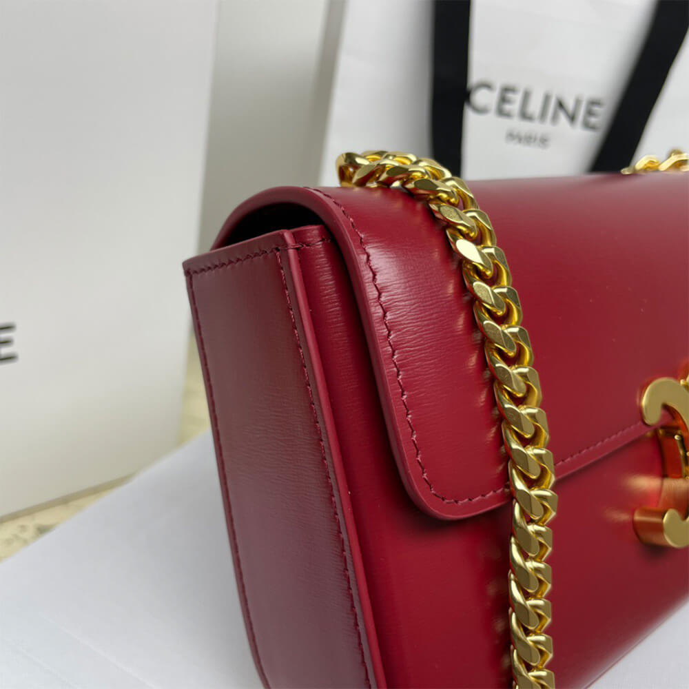 CELINE CHAIN SHOULDER BAG CLAUDE