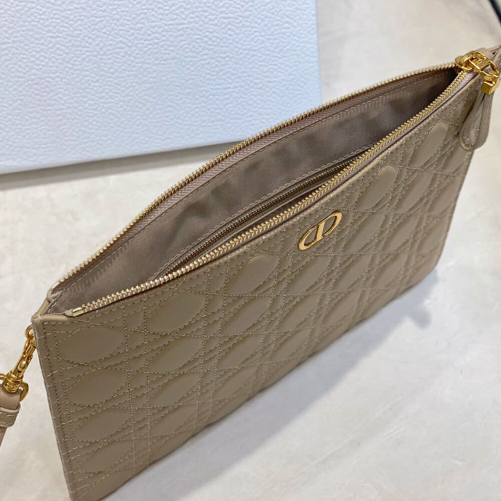 Large Dior Caro Daily Pouch(HIGH-END GRADE)